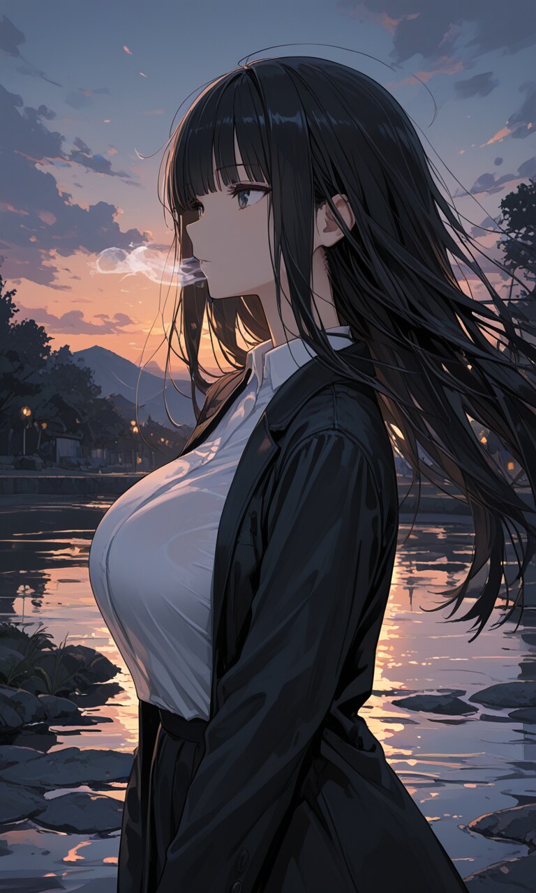 退勤後の黄昏