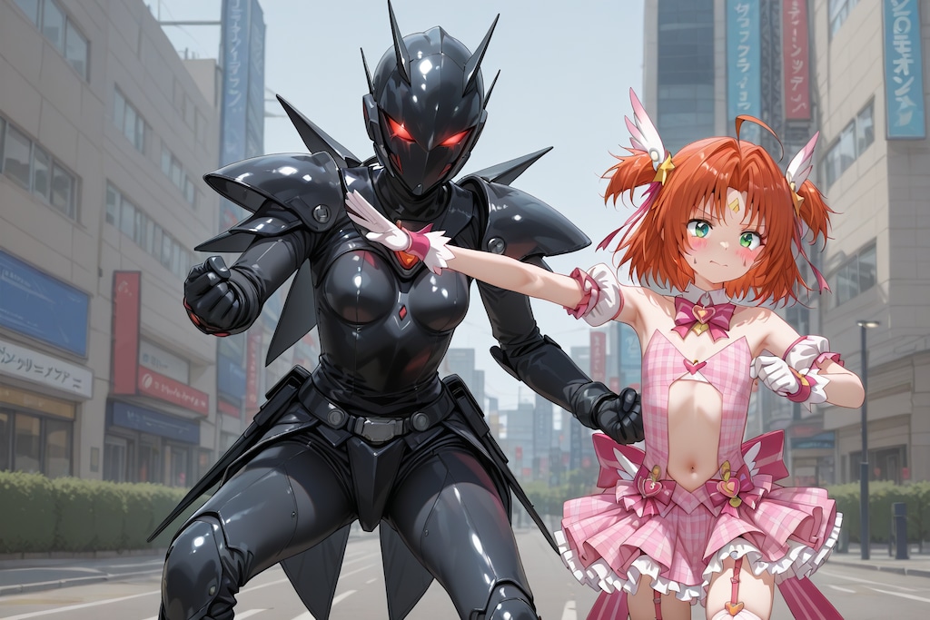 配信中の魔法少女