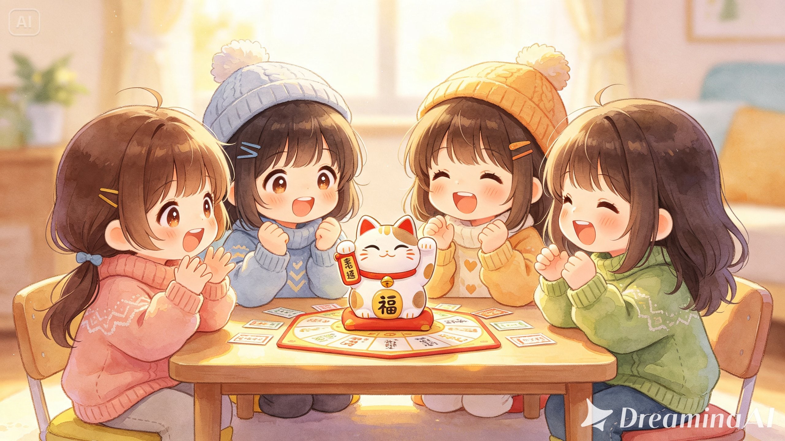 招き猫８（77/100） | の人気AIイラスト・グラビア