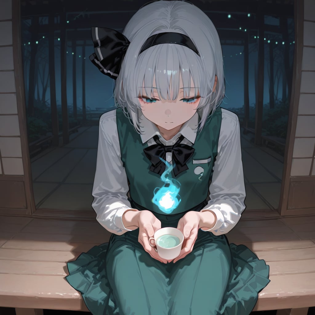 博麗神社の夜咄〇〇話「魔性の正体、境界線を揺さぶる力」 | の人気AIイラスト・グラビア