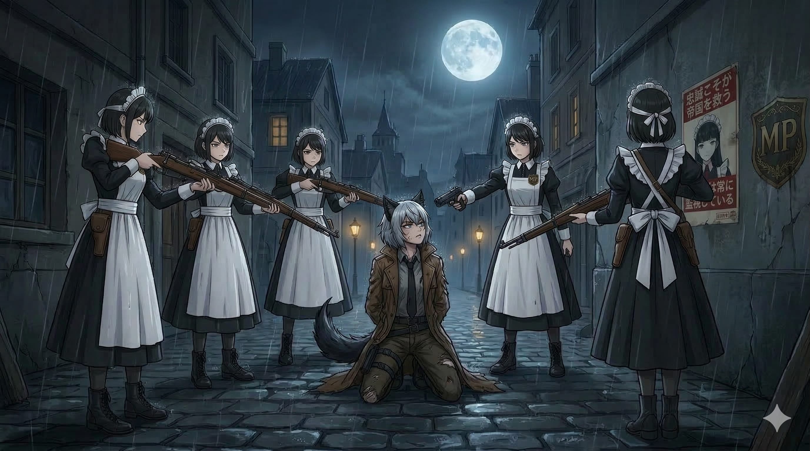 人狼 | の人気AIイラスト・グラビア