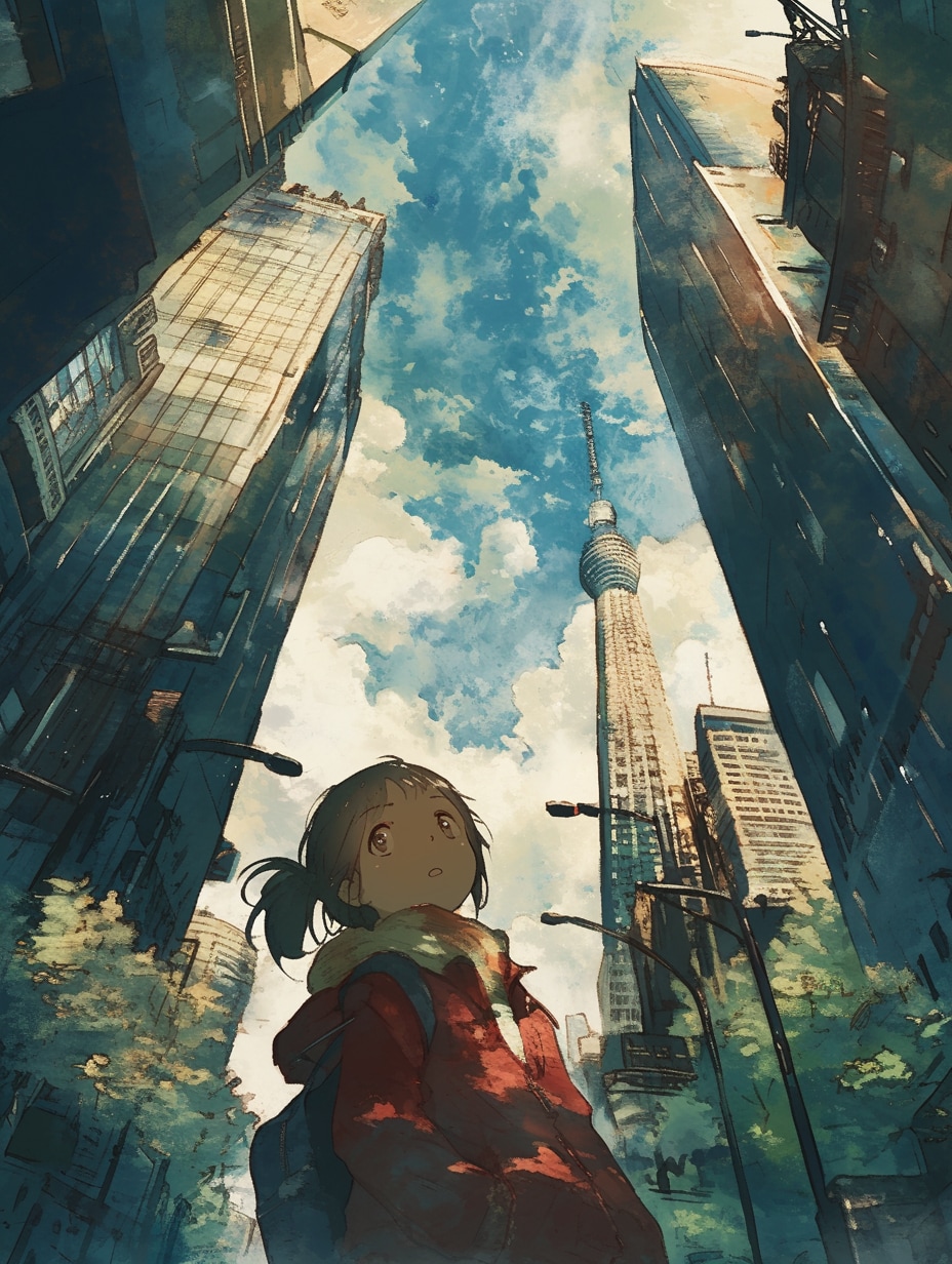 都会 | の人気AIイラスト・グラビア