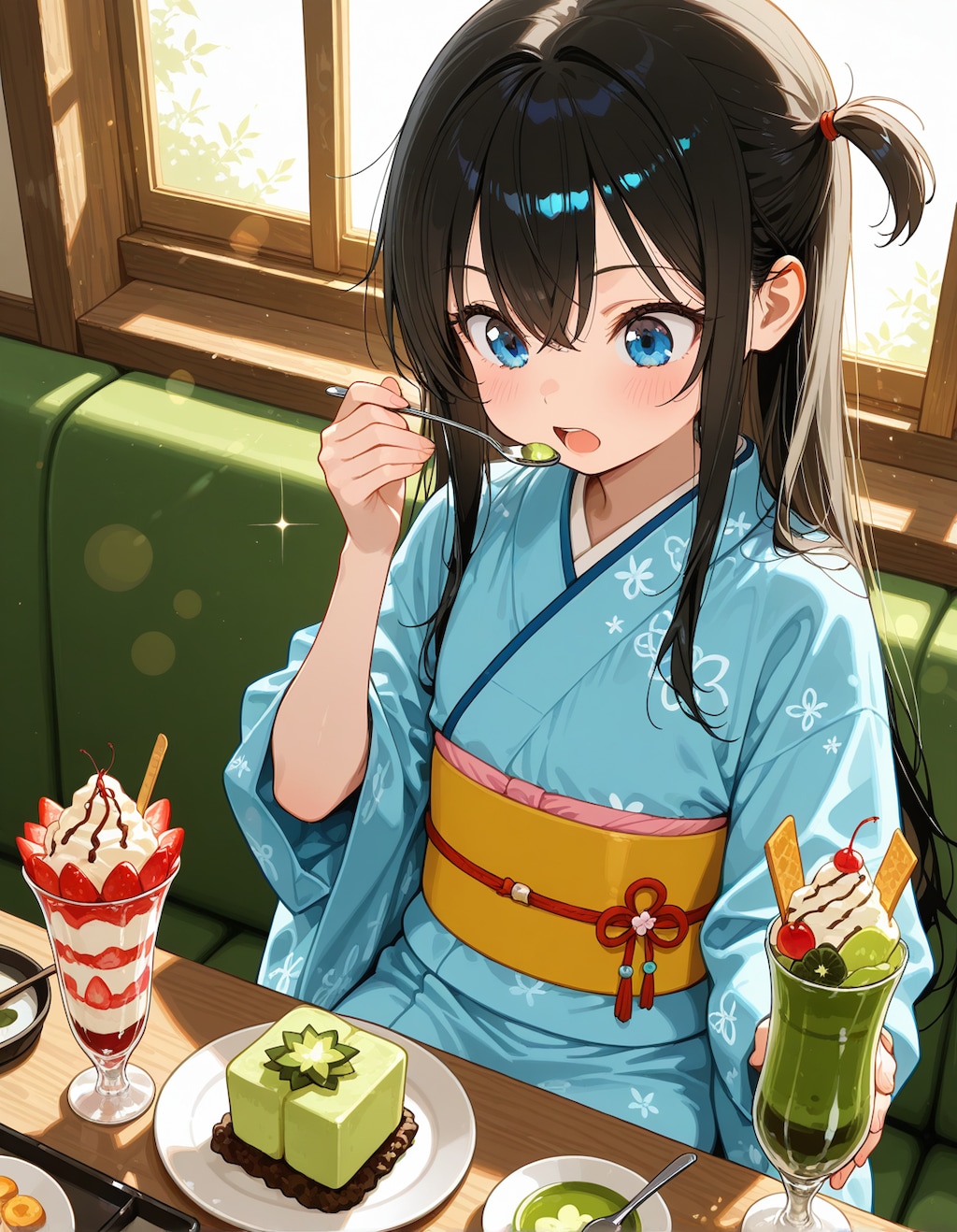 和風喫茶へようこそ遅刻投稿(ﾉ∀`)ｱﾁｬｰ