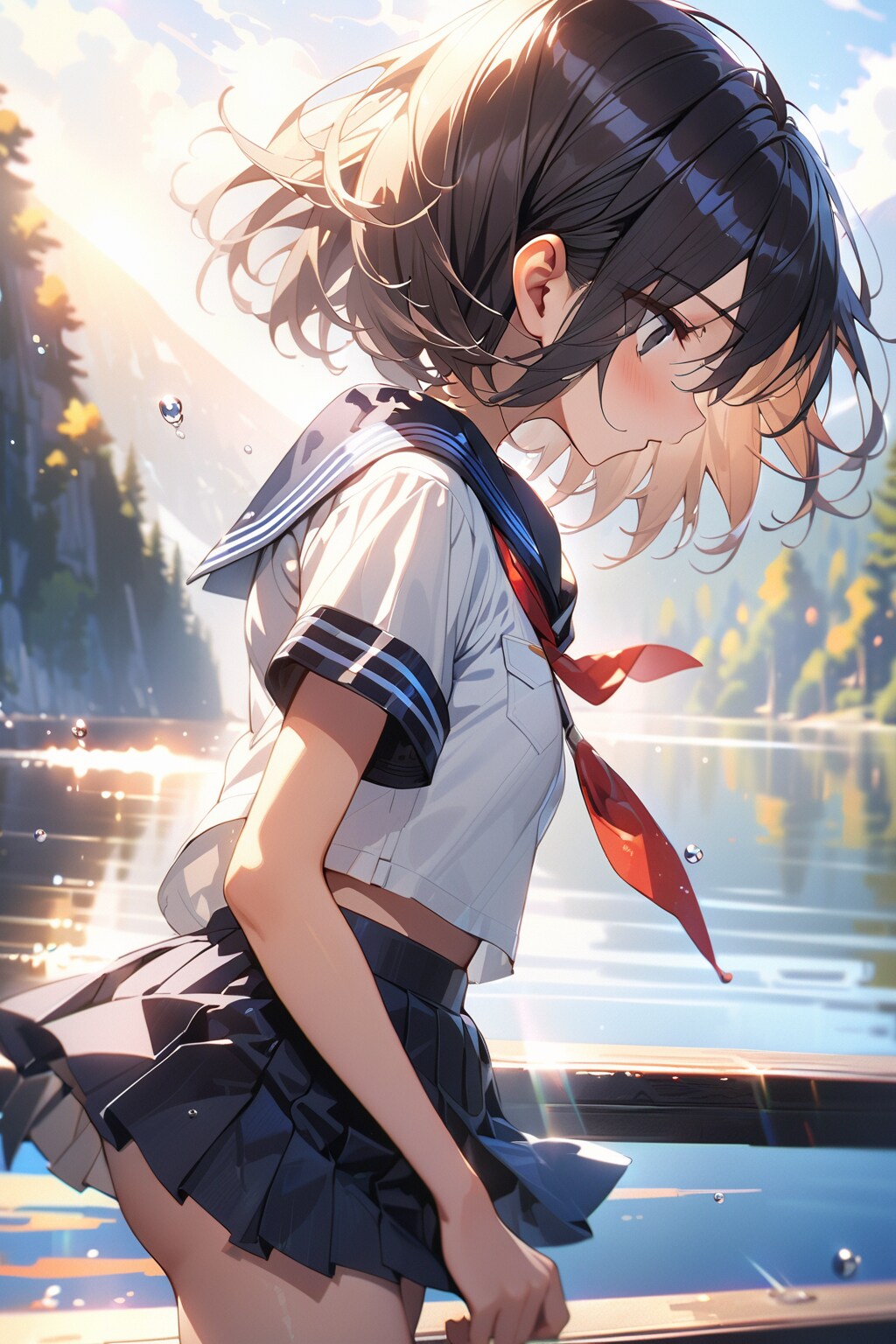 「あ、今魚が見えた」