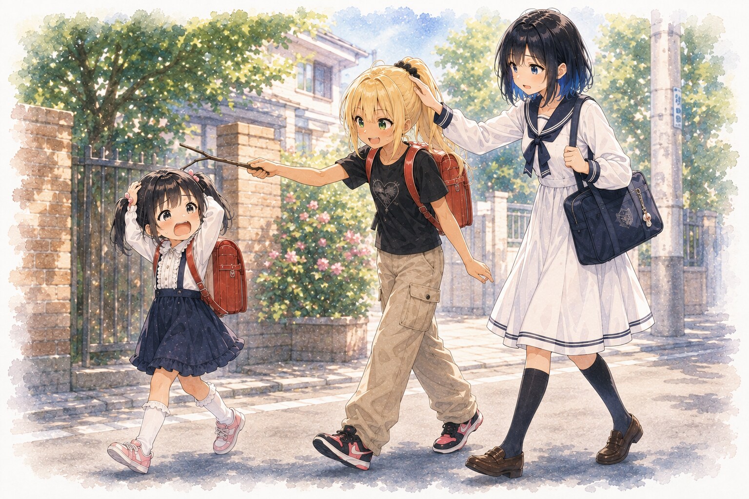 【想い出】ちょっと、やめてよ〜ぉ💦 | の人気AIイラスト・グラビア