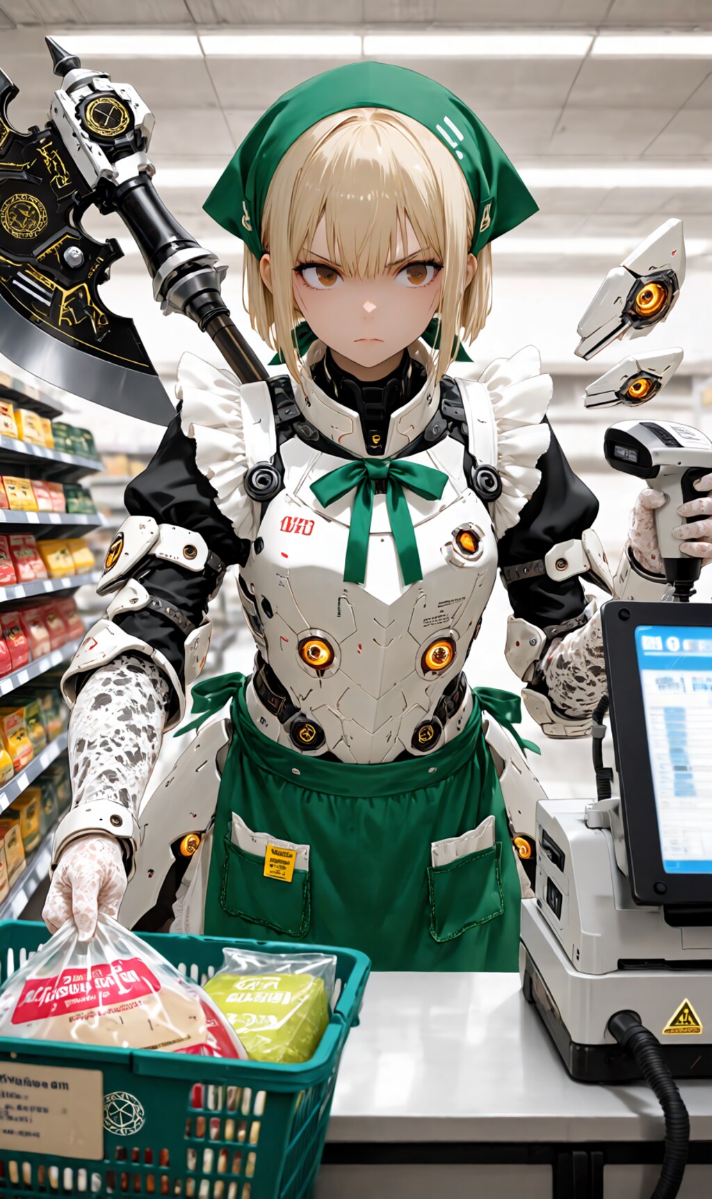 Armor shop assistant