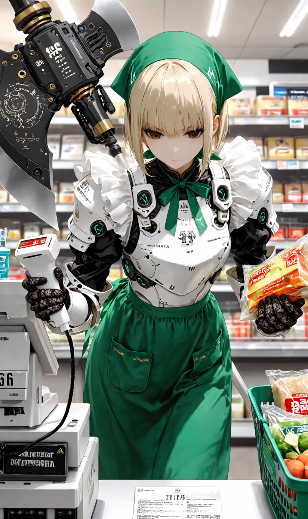 Armor shop assistant
