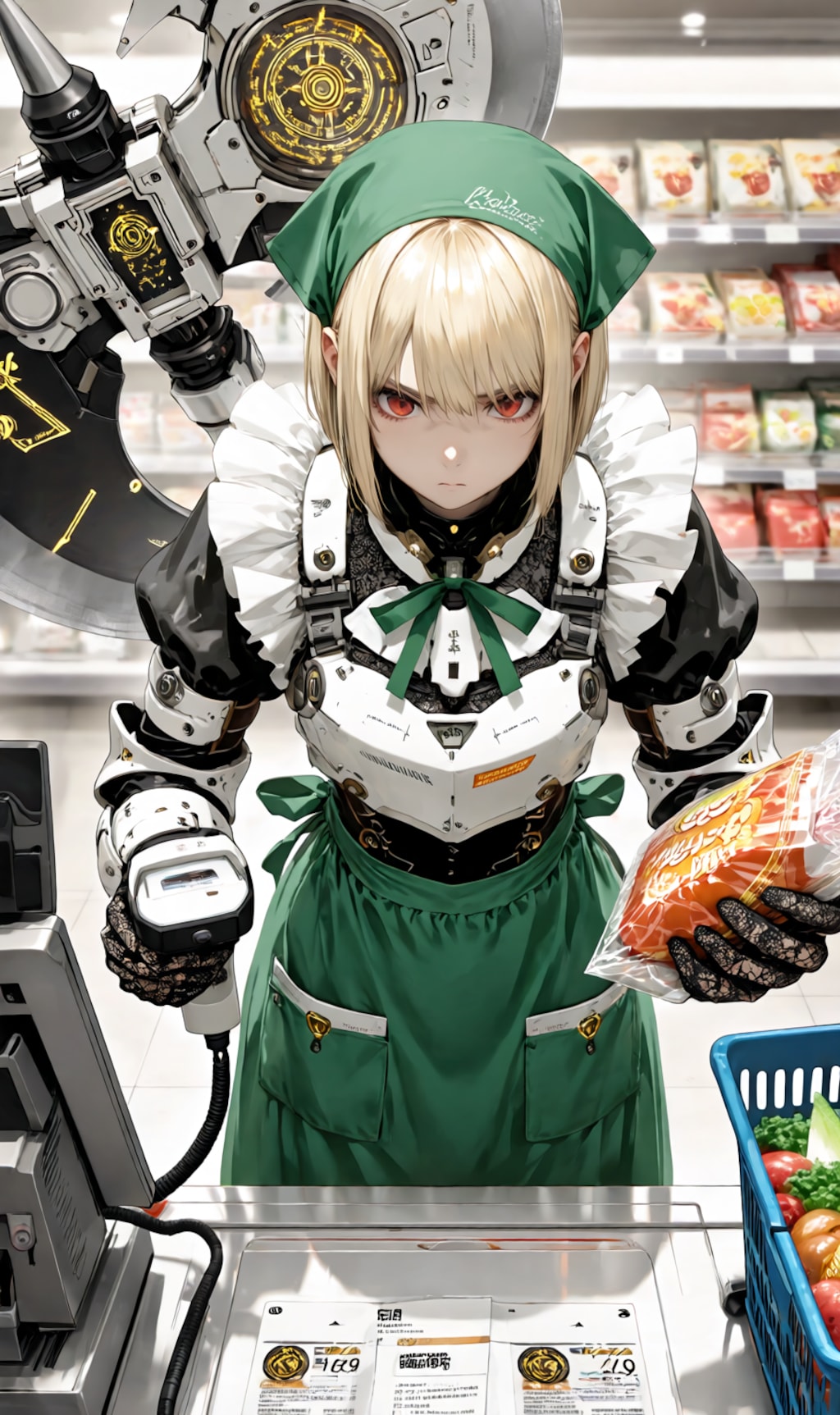 Armor shop assistant