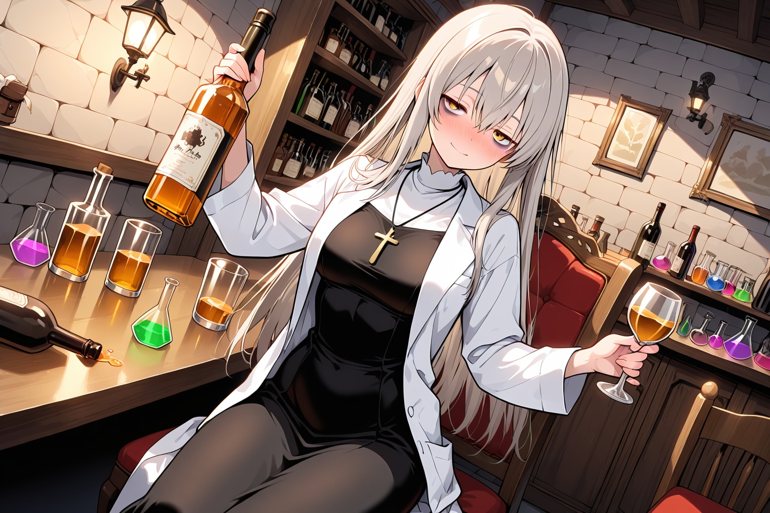 配合実験の後 | の人気AIイラスト・グラビア