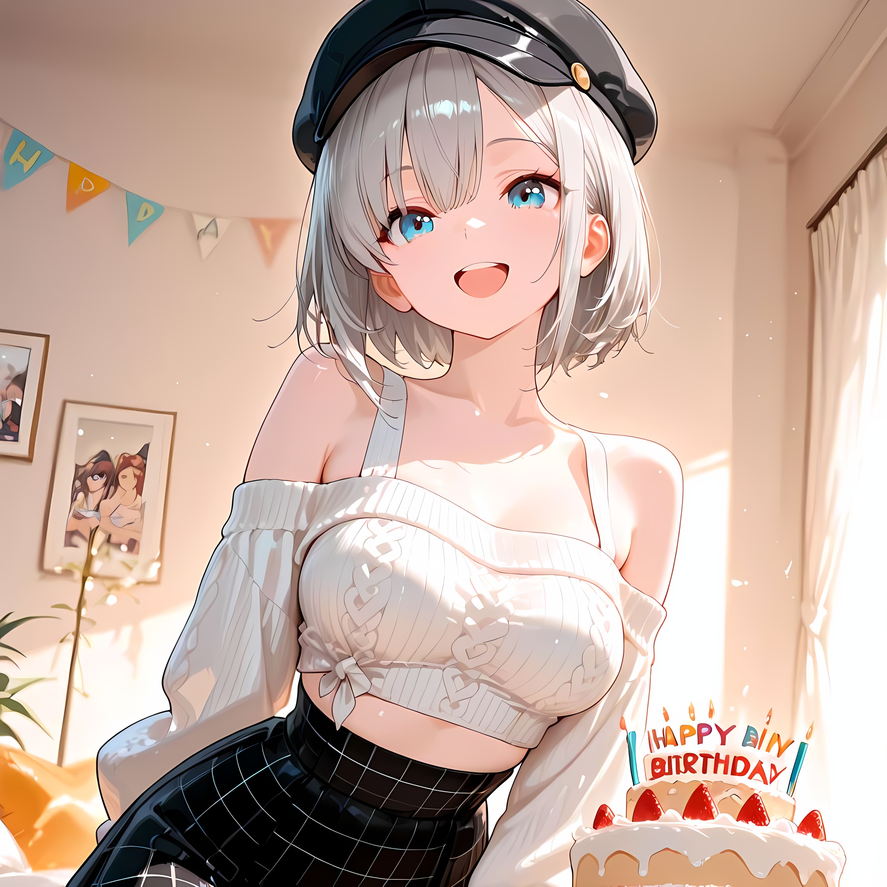 古来部梢香さんおめでとう/7・8月誕生日FA | の人気AIイラスト・グラビア