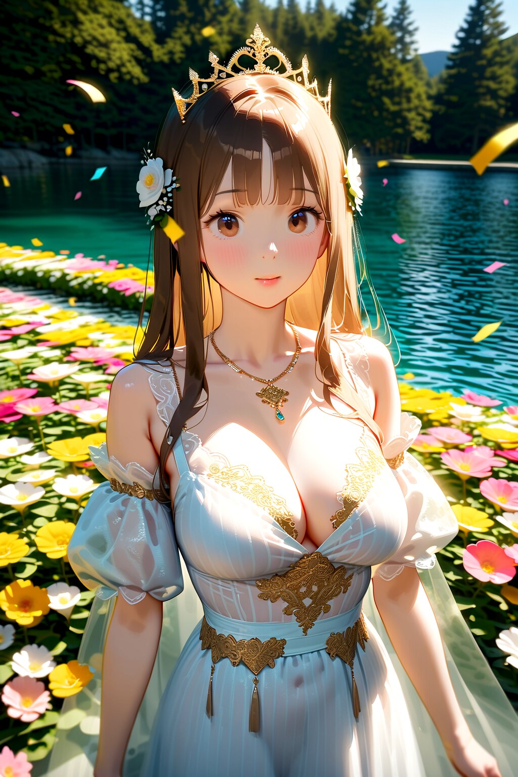 水辺のお姫様