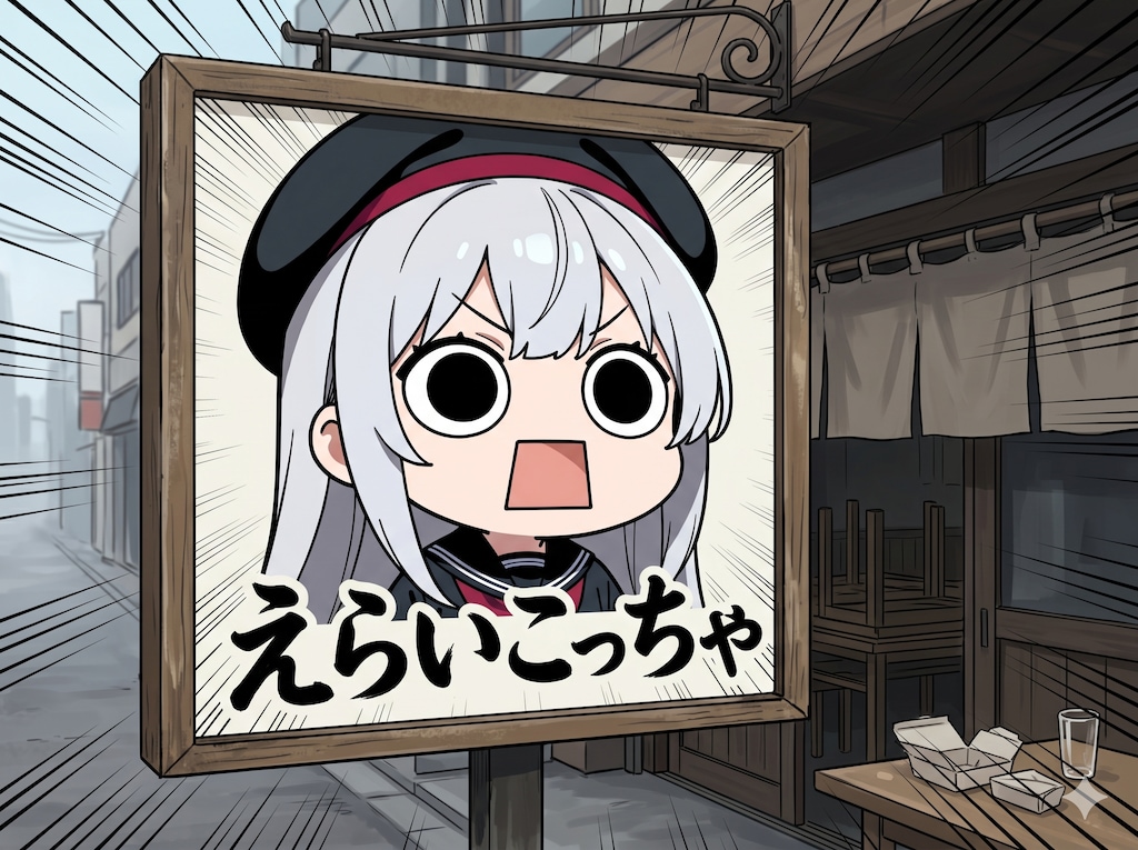 看板娘えらいこっちゃ嬢