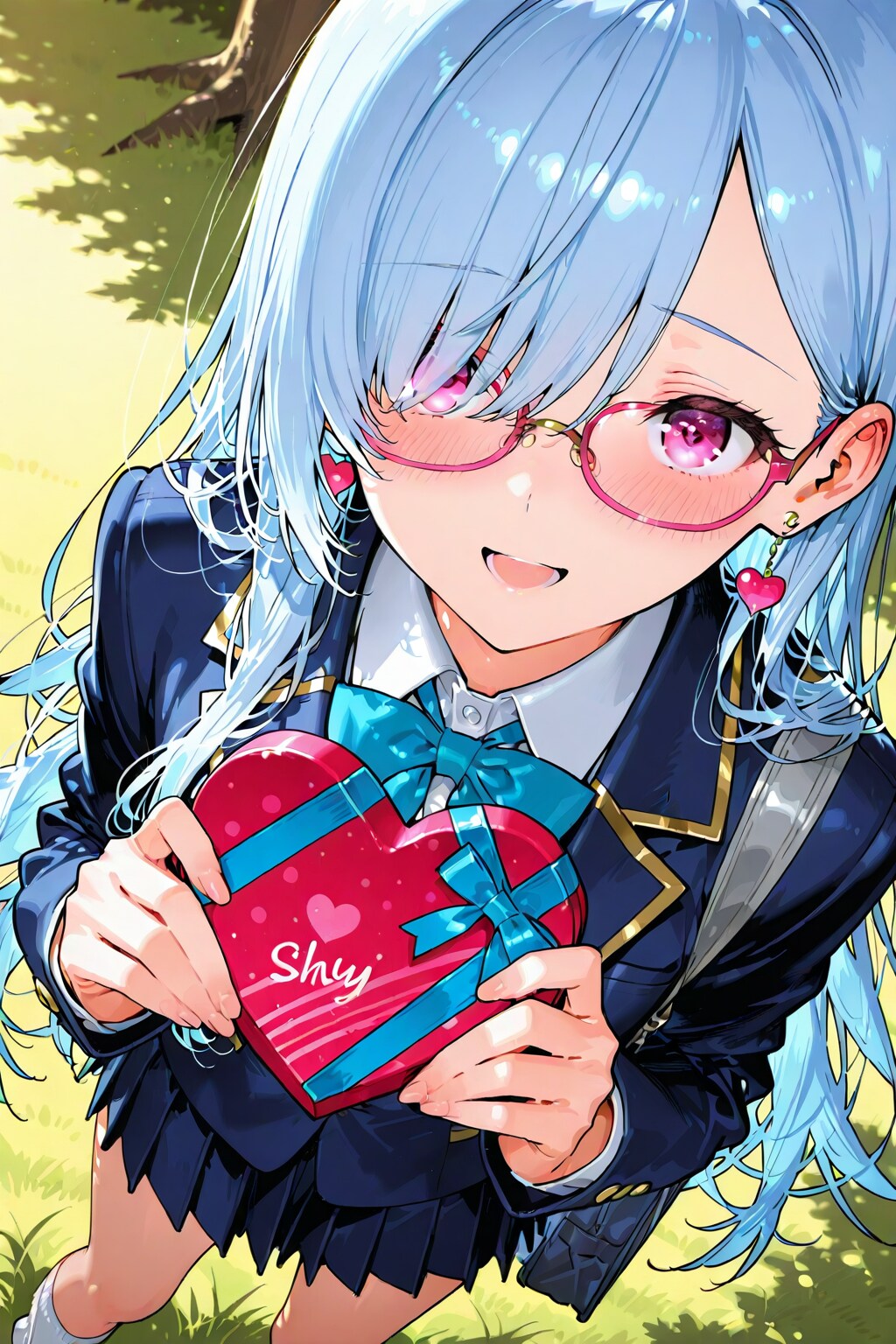 チョコ、もらってくれる？