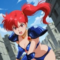 PixAILoRAで朝霧陽子👙🗡️❤️ 2枚目