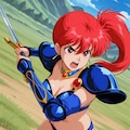 PixAILoRAで朝霧陽子👙🗡️❤️ 4枚目