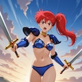 PixAILoRAで朝霧陽子👙🗡️❤️ 10枚目