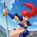 PixAILoRAで朝霧陽子👙🗡️❤️ 5枚目