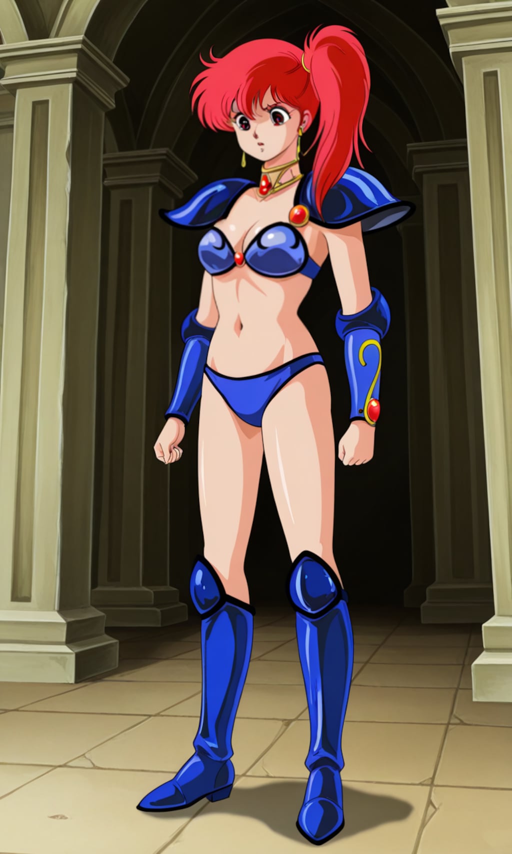 PixAILoRAで朝霧陽子👙🗡️❤️