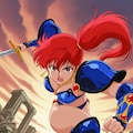 PixAILoRAで朝霧陽子👙🗡️❤️ 9枚目