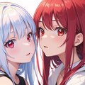 仲良しすぎる2人    理由は見るとわかります 2枚目
