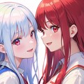 仲良しすぎる2人    理由は見るとわかります 3枚目