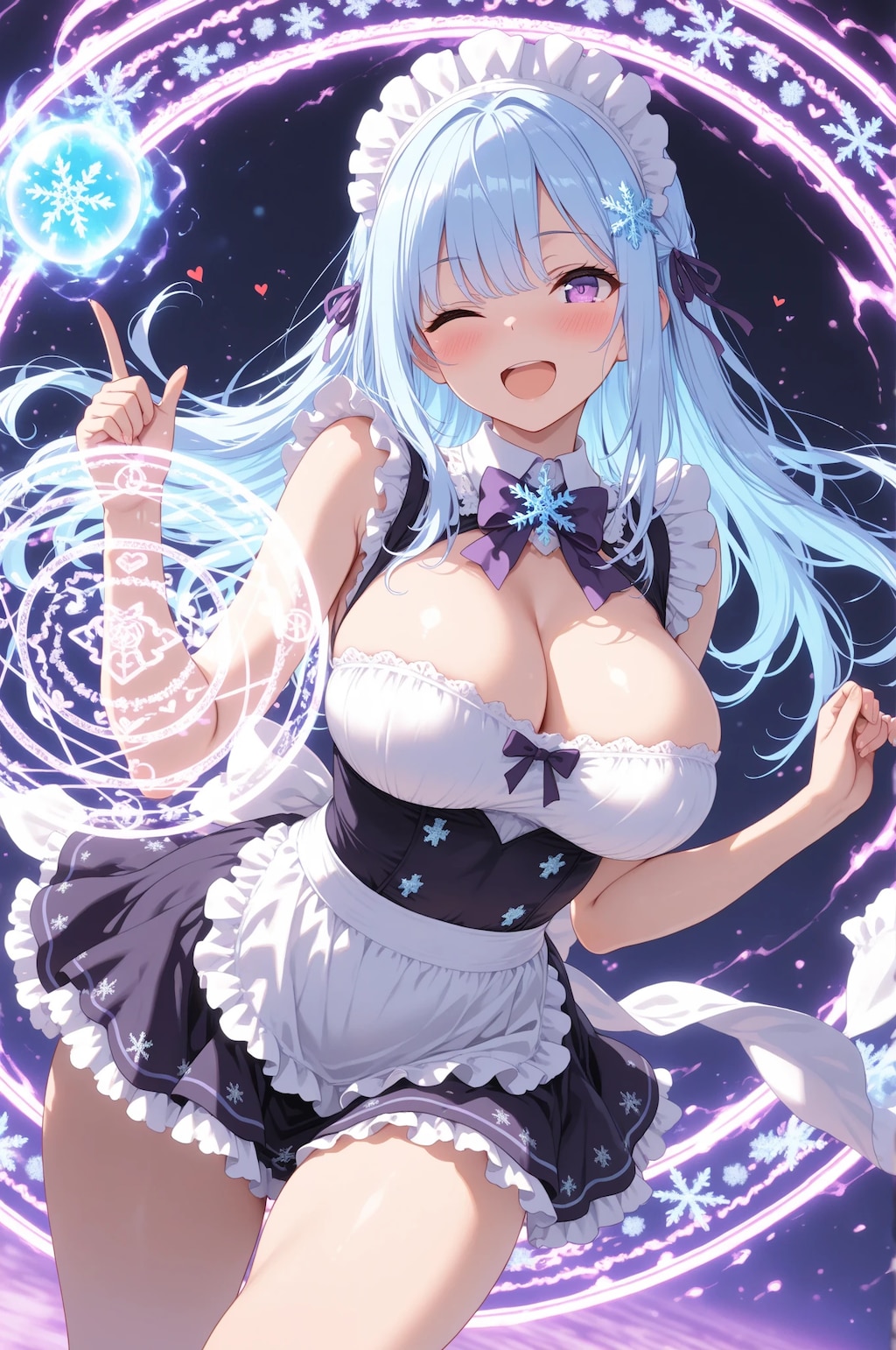 痛いわよ〜💓スノーエナジーボールよ✨