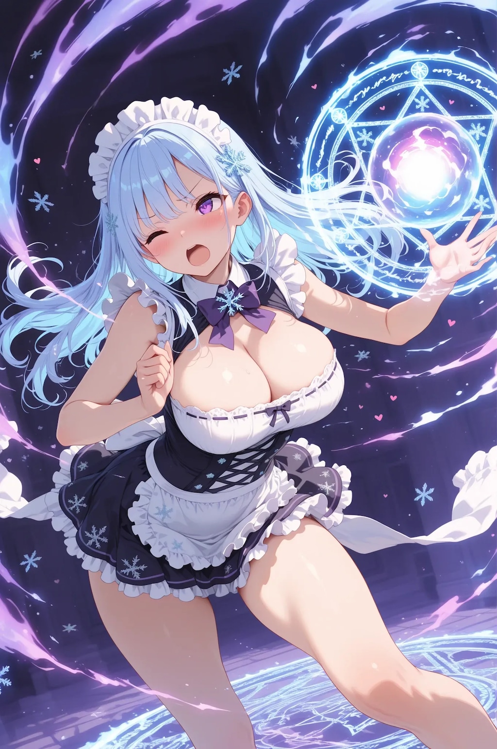 痛いわよ〜💓スノーエナジーボールよ✨