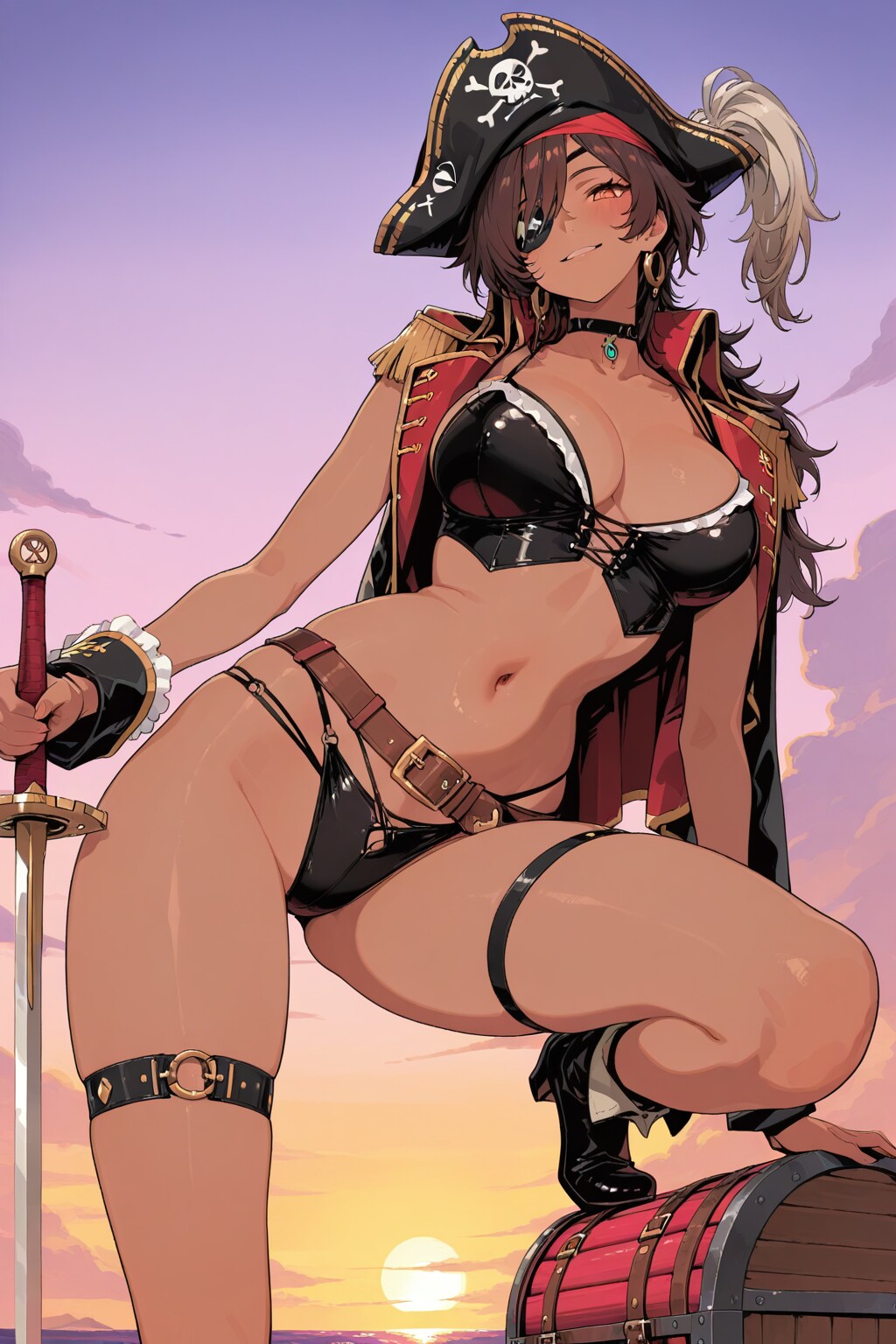 Pirate sunset