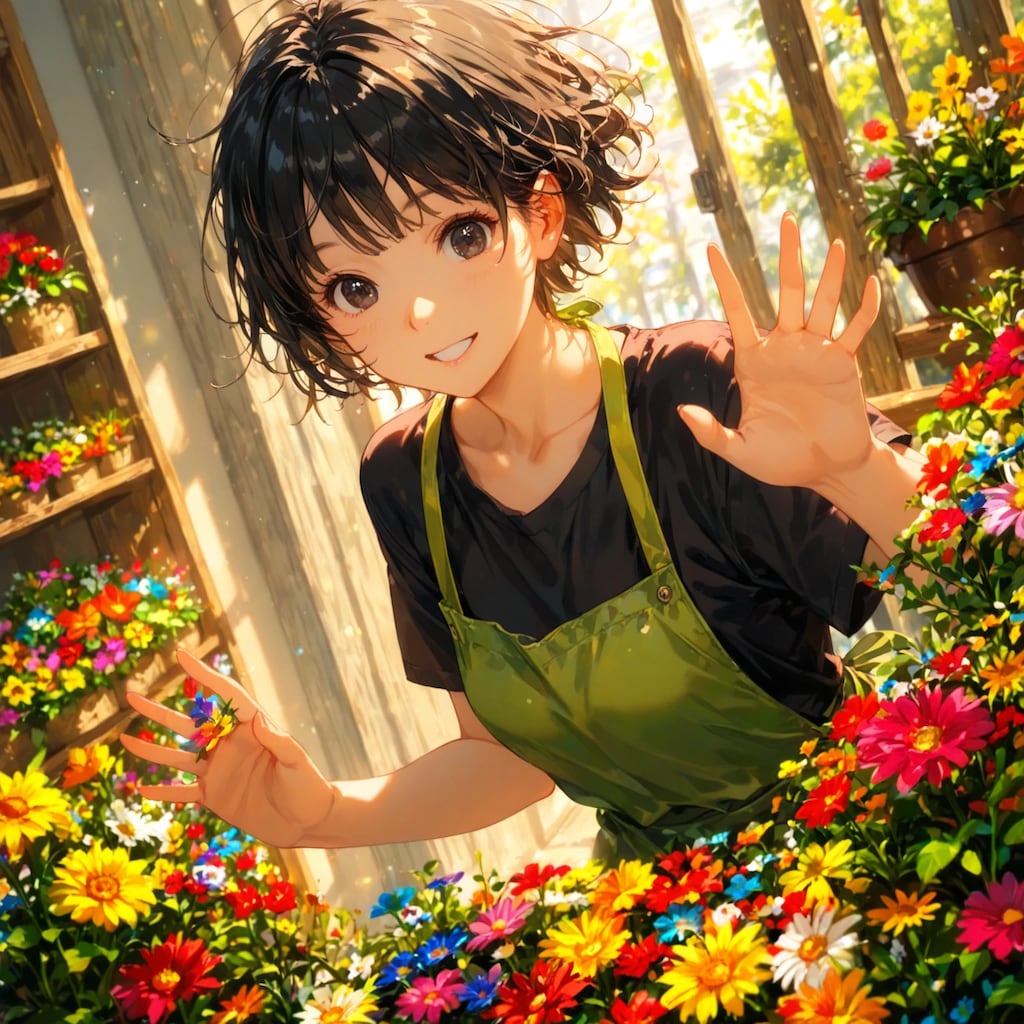 今日も来てくれたのね