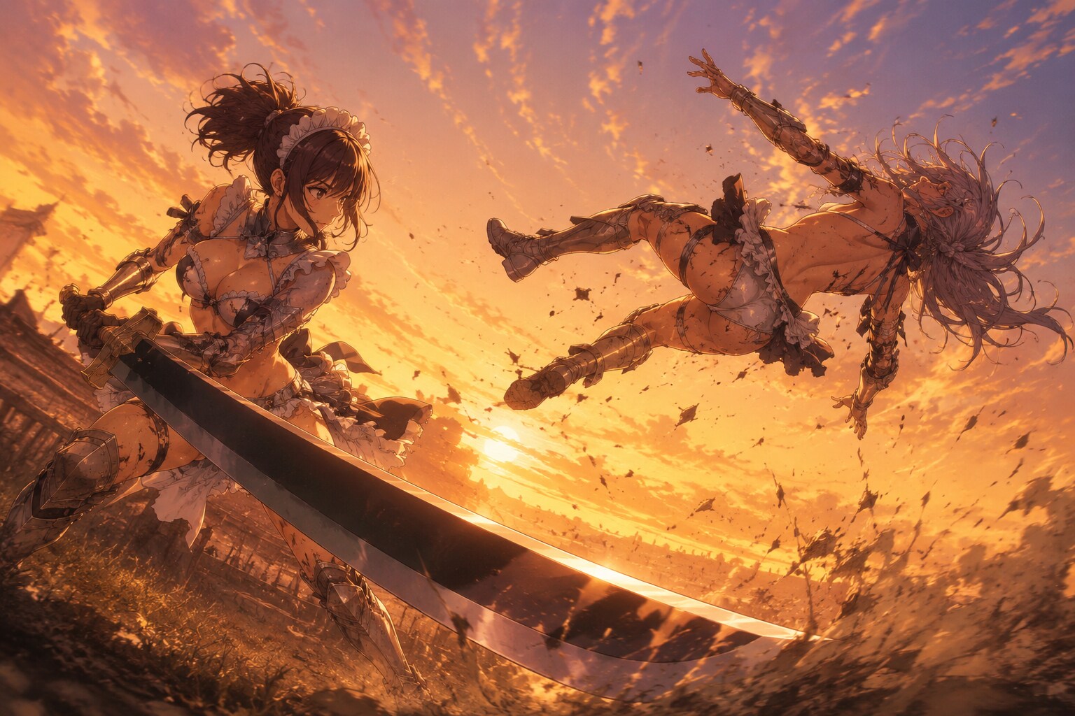夕暮れの決闘