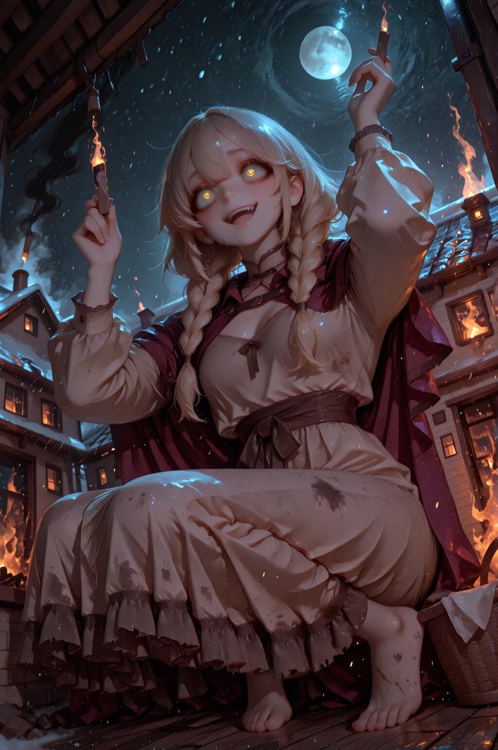 炎に魅入られた少女