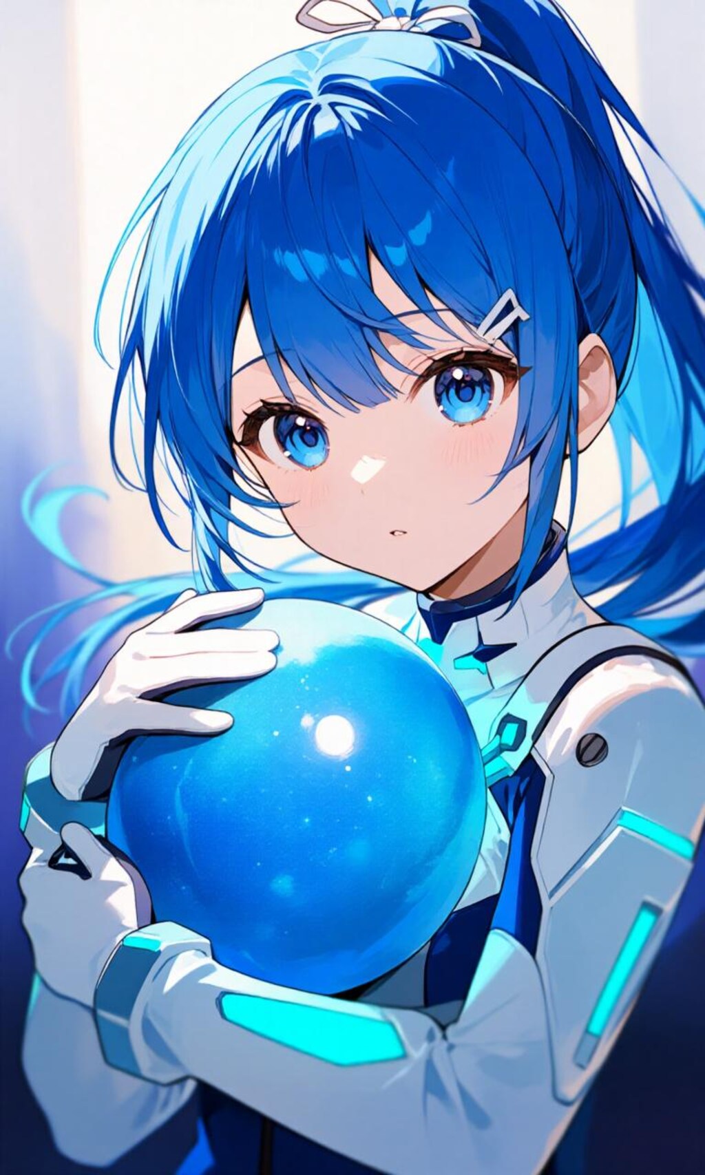 青玉と青ぽにちゃん