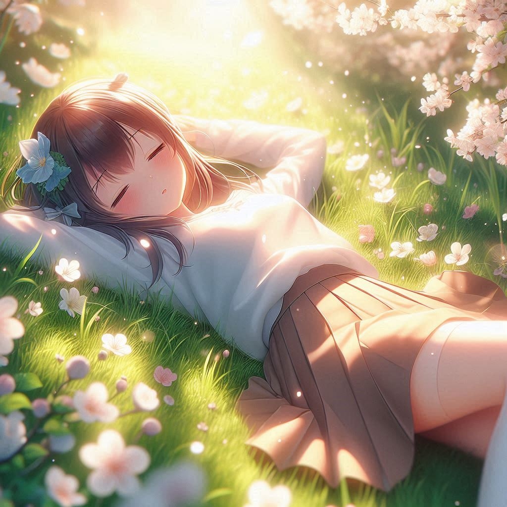 ひなたぼっこ(DALL-E)(7)