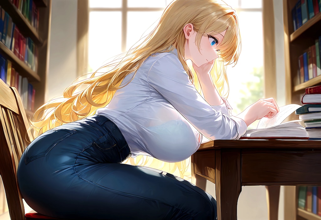 図書館の彼女