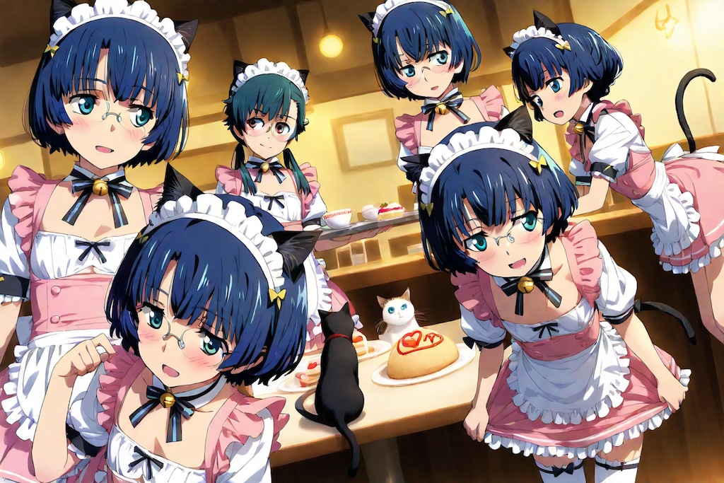 柑菜さんだらけの猫耳メイド喫茶(*´ω｀*)ﾄﾞｷｯ