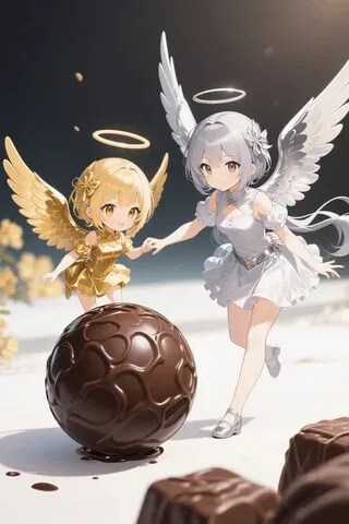 金と銀のエンゼル164 | の人気AIイラスト・グラビア