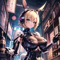 サイバーパンクバニーガール 5枚目
