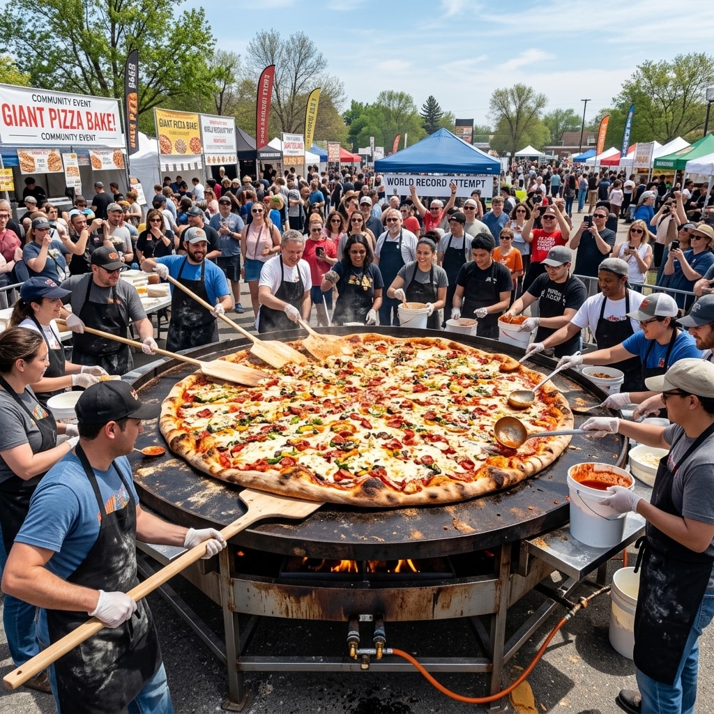 Giant Pizza | の人気AIイラスト・グラビア