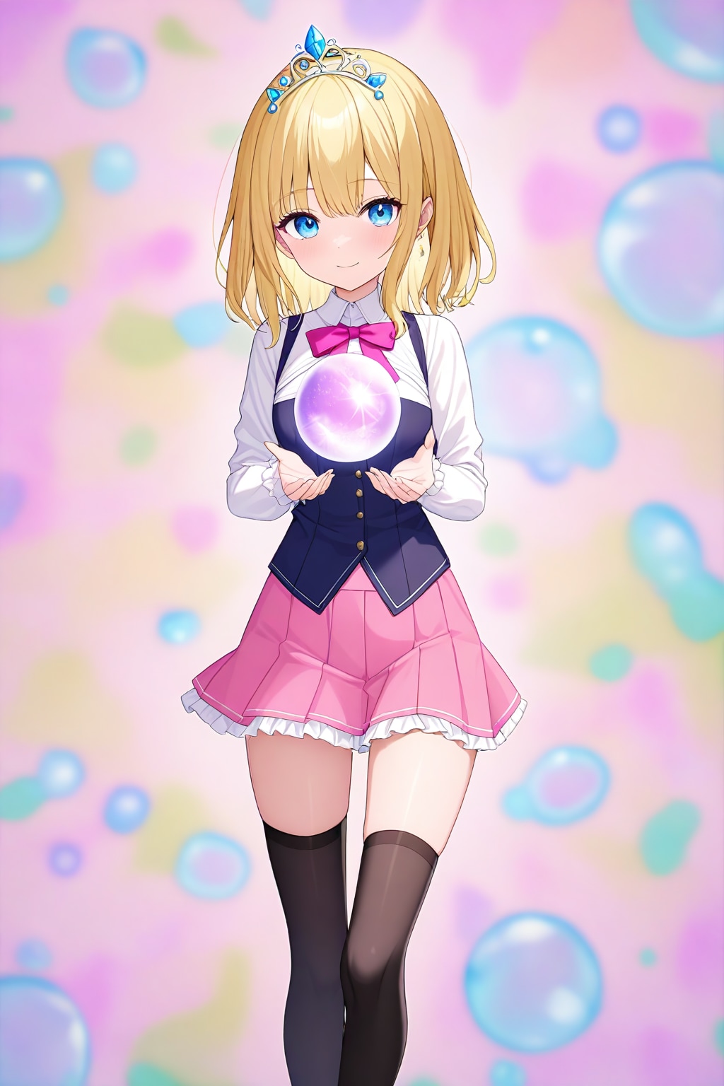 金髪の占い少女７