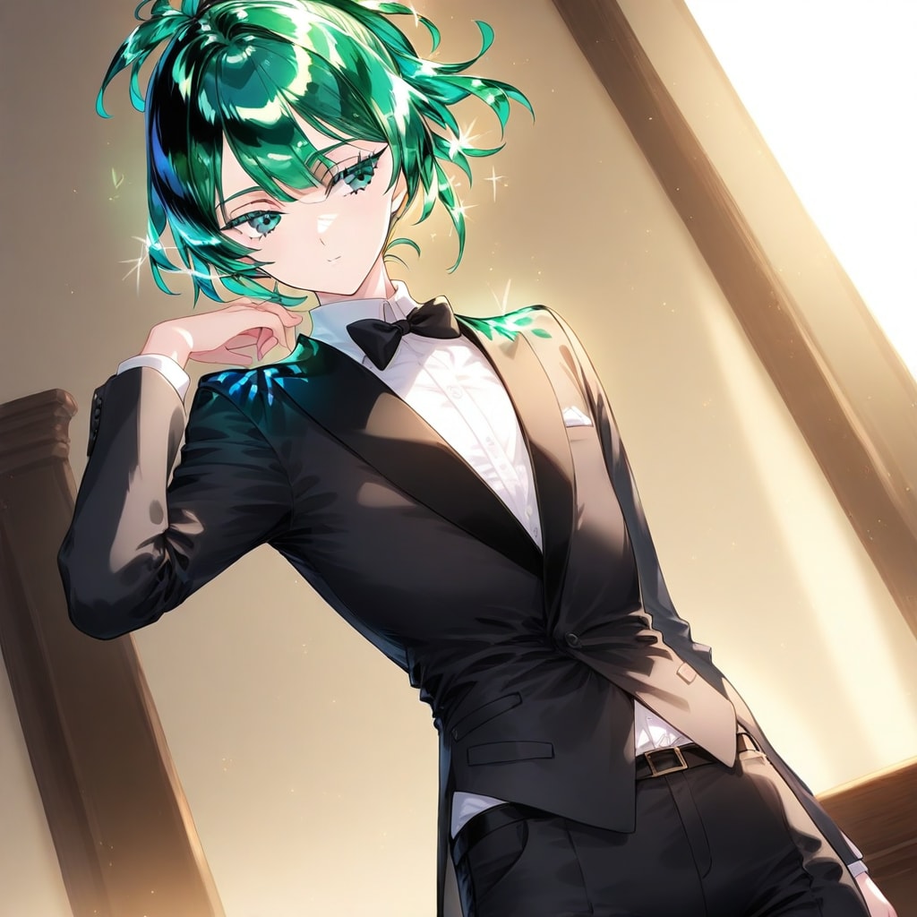 WAVE タキシードちゃん | の人気AIイラスト・グラビア