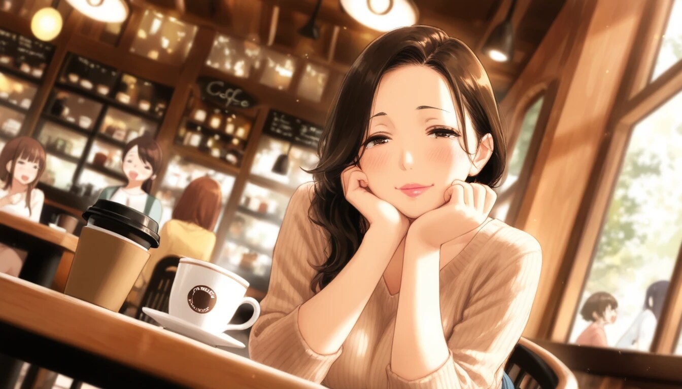 午後のカフェ