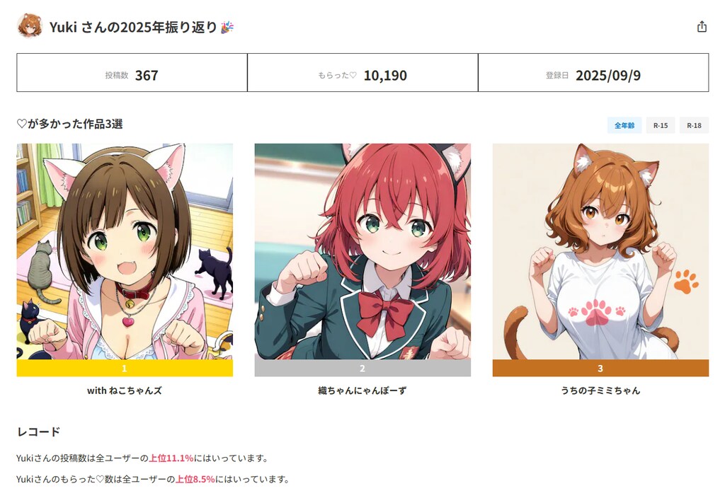 一目でわかる趣味