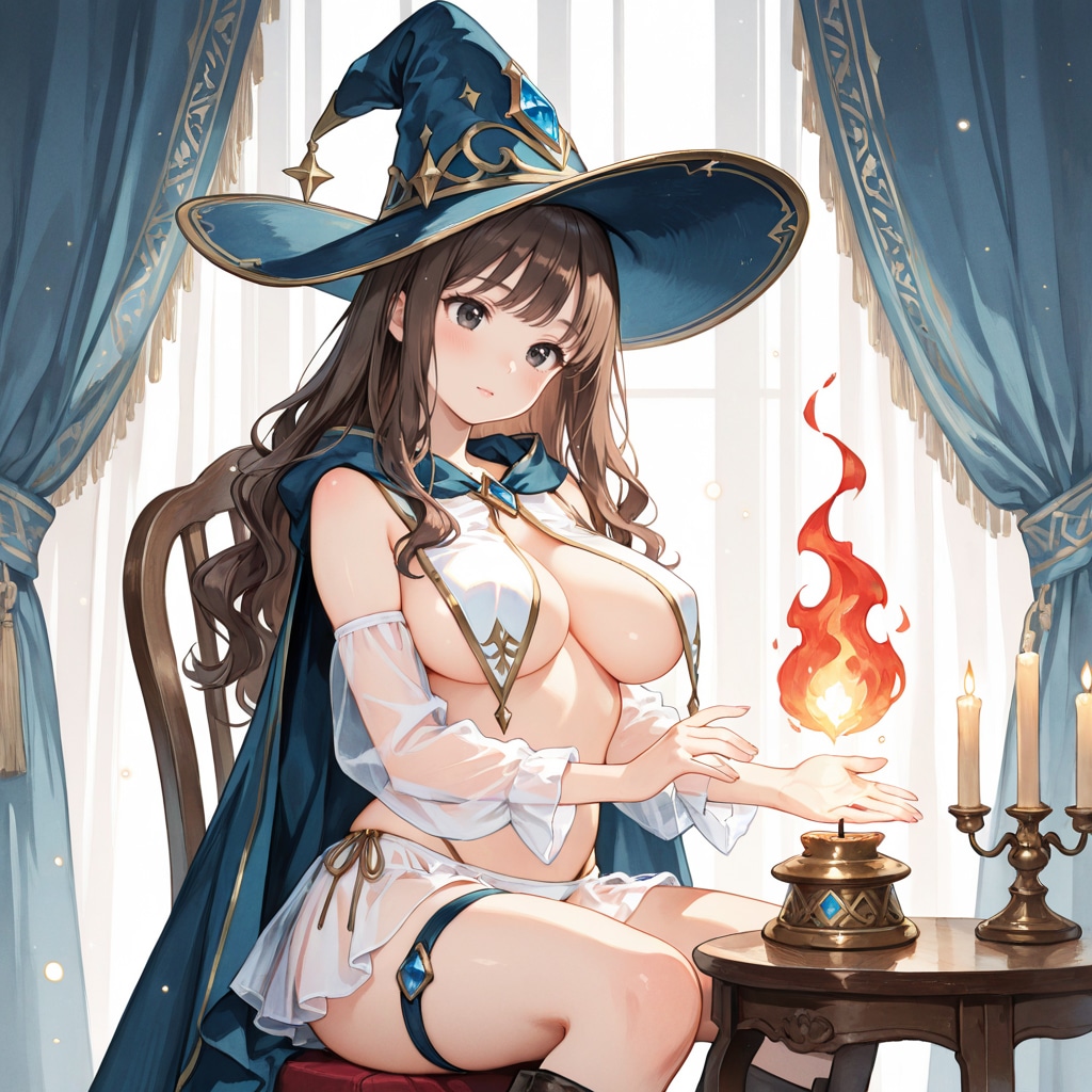 女魔法使いちゃん