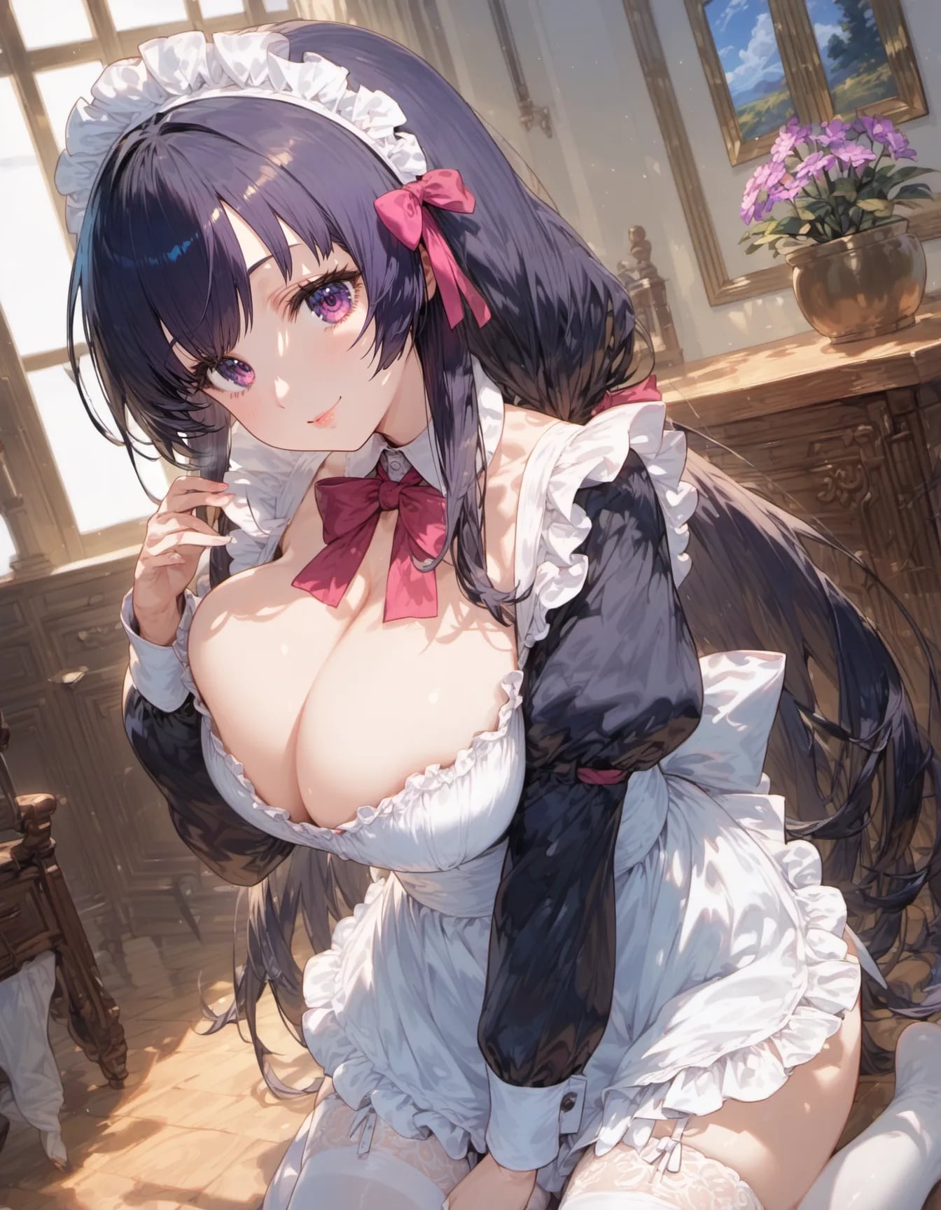 The Plush Servant's Gaze | の人気AIイラスト・グラビア