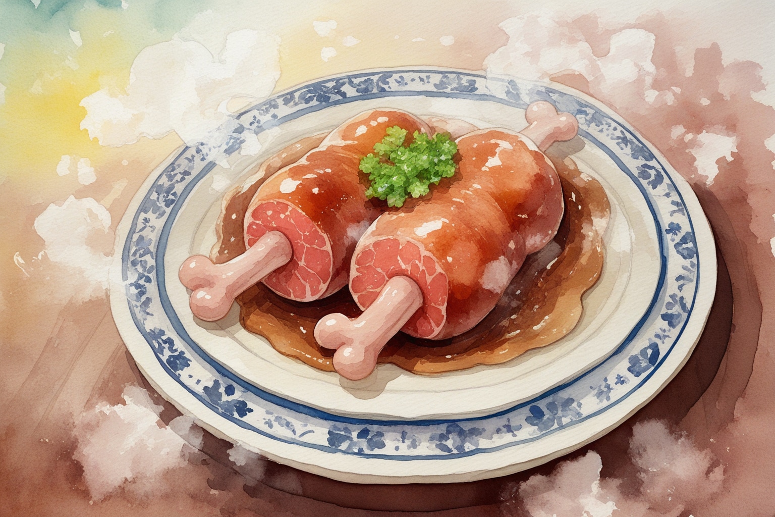マンガ肉の中華風うま煮？