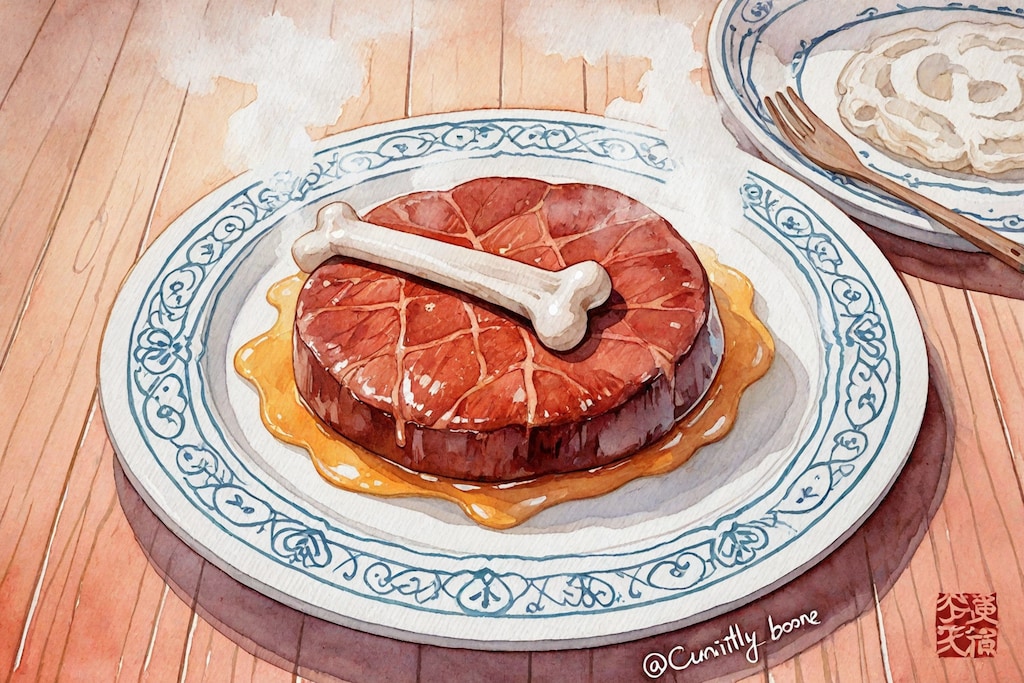 マンガ肉の中華風うま煮？