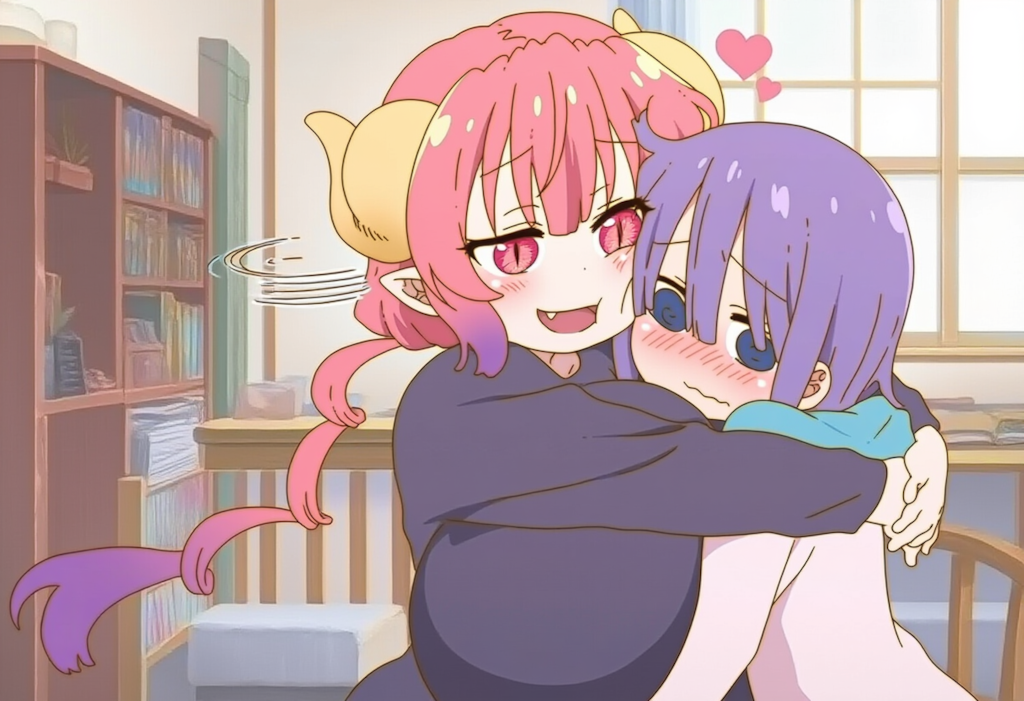 V4　メイドラ　イルル　翔太君　ぎゅ～♡