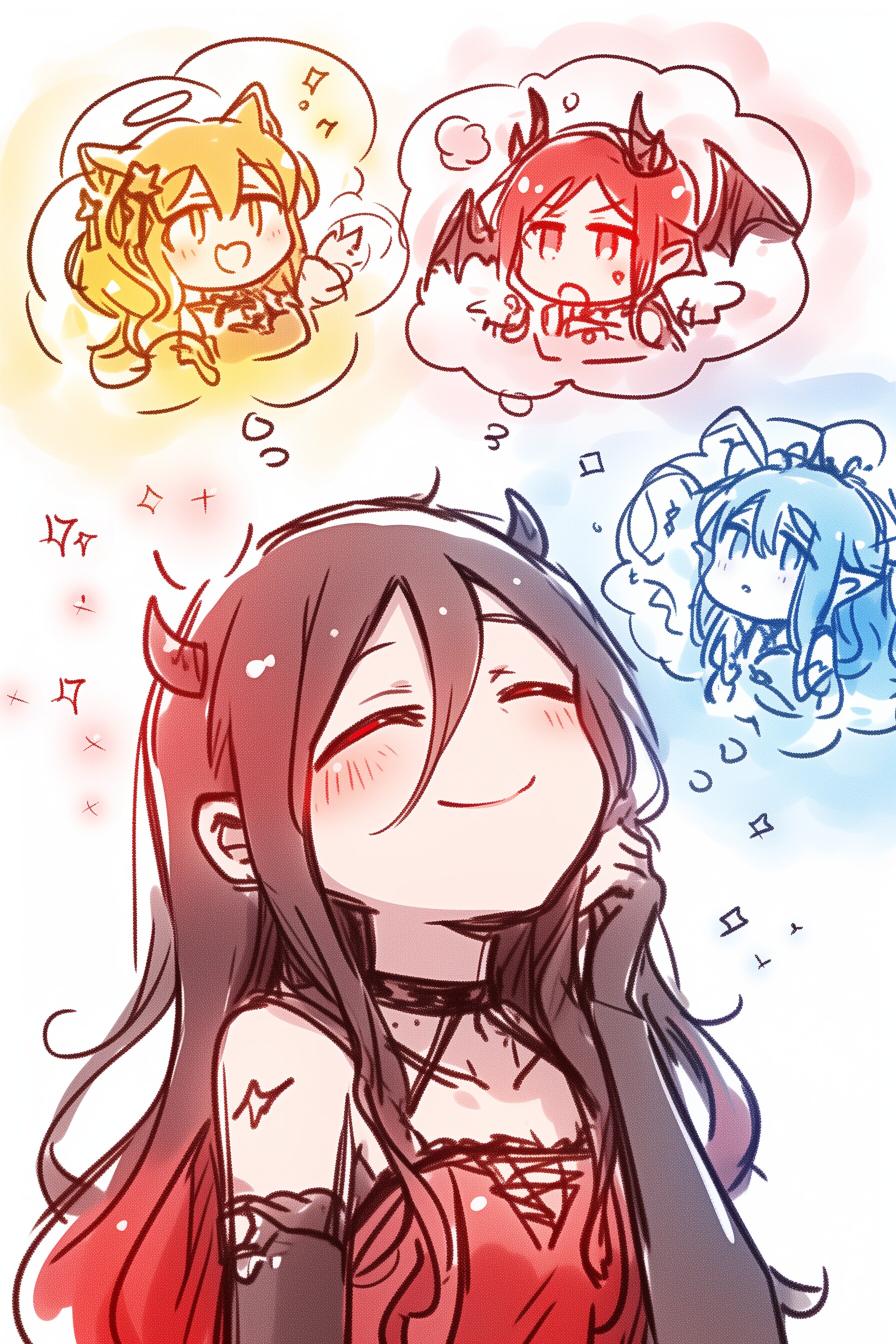 悪魔っ娘の中の天使と悪魔