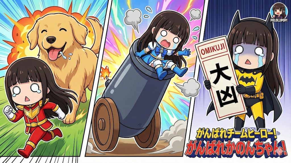 がんばれ正義のかのんちゃん！