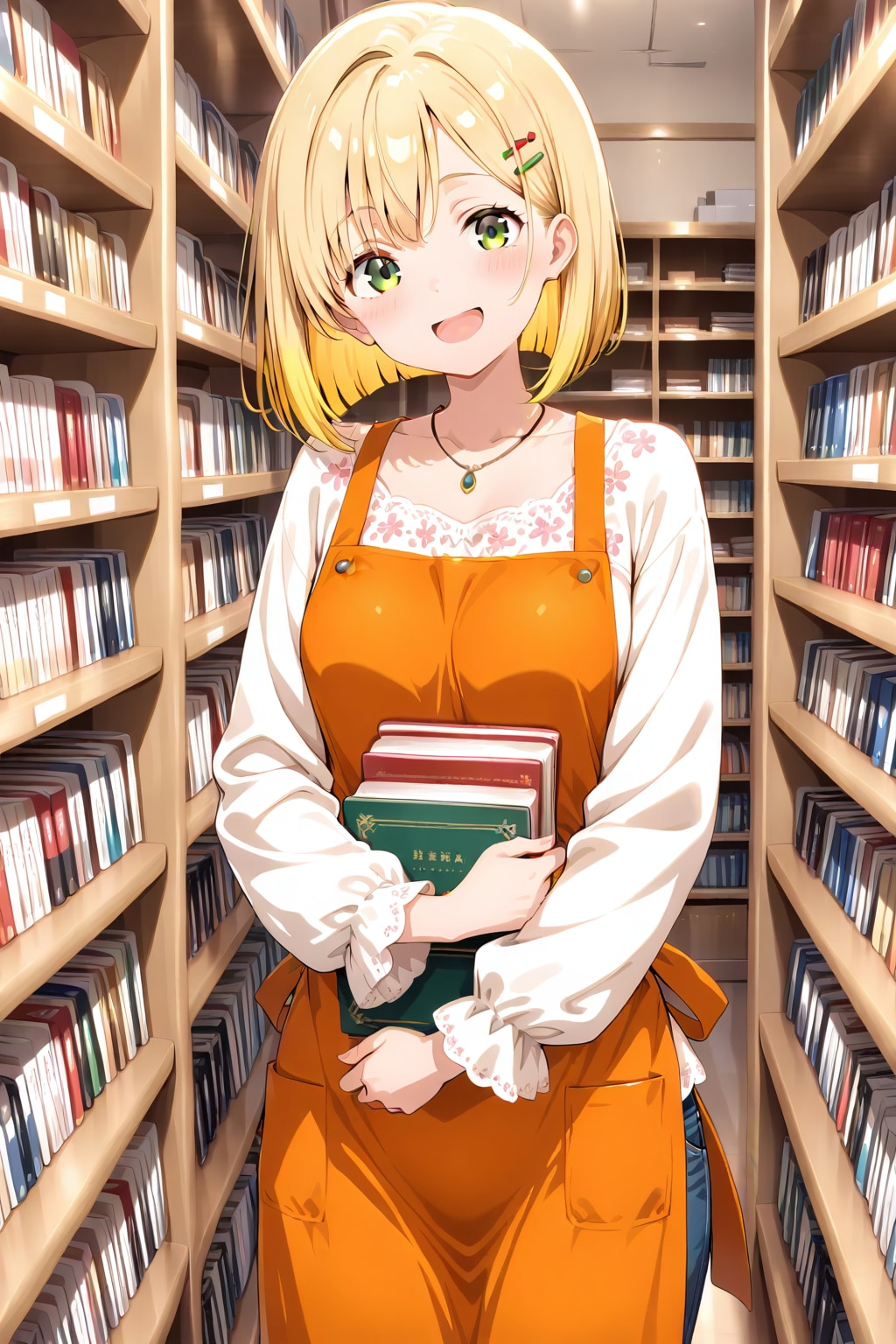 図書館のボブカット千鶴ちゃん